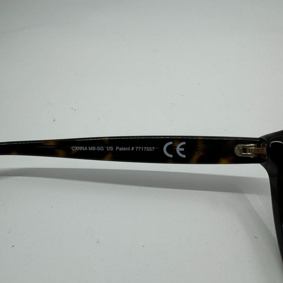 Maui Jim Italy CANNA MJ769-10 54-18-135 Tortoise Plastic Sunglasses Frame H10376 main image 4